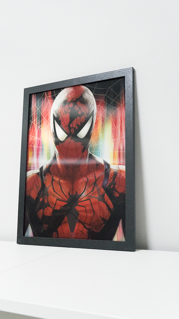 3D Tribute Frame – Spider Man