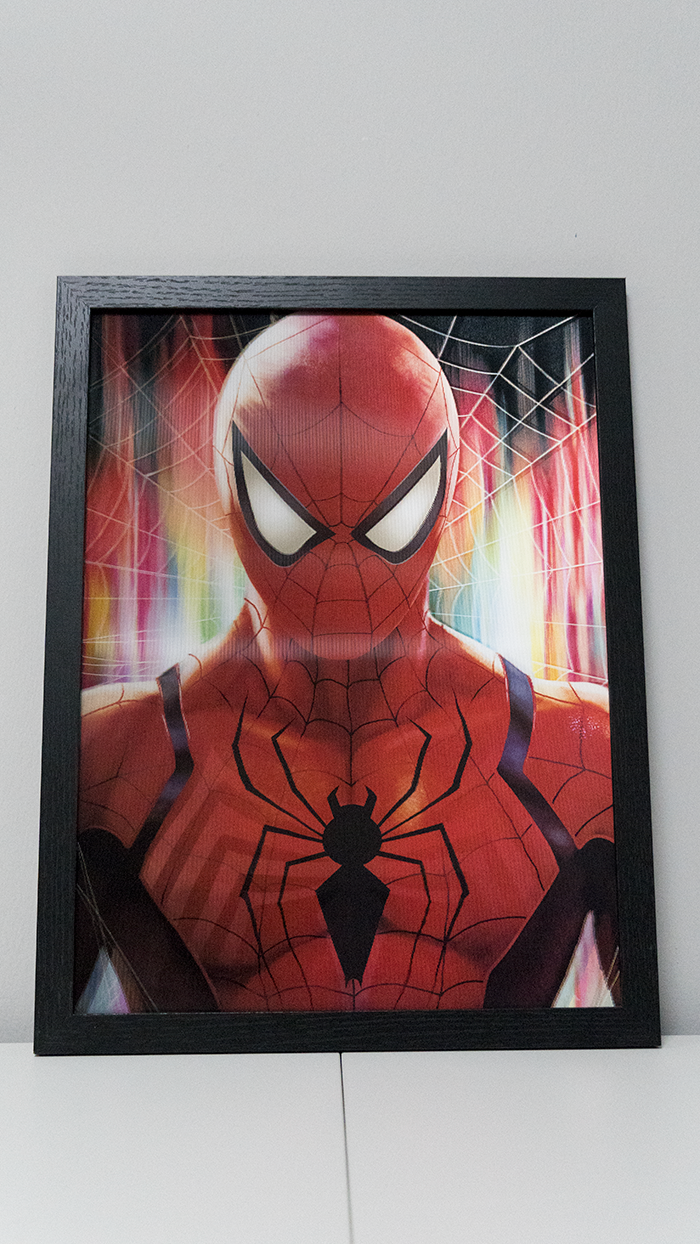 3D Tribute Frame – Spider Man