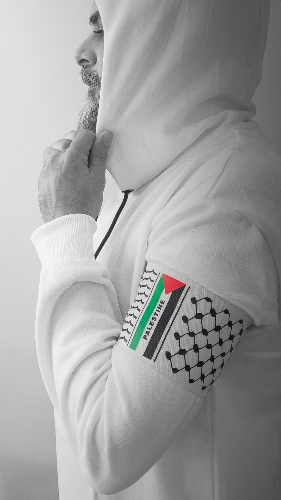 Palestine arm band Kofeyah design