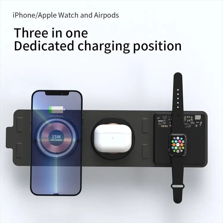 3-in-1 MagSafe wireless charger