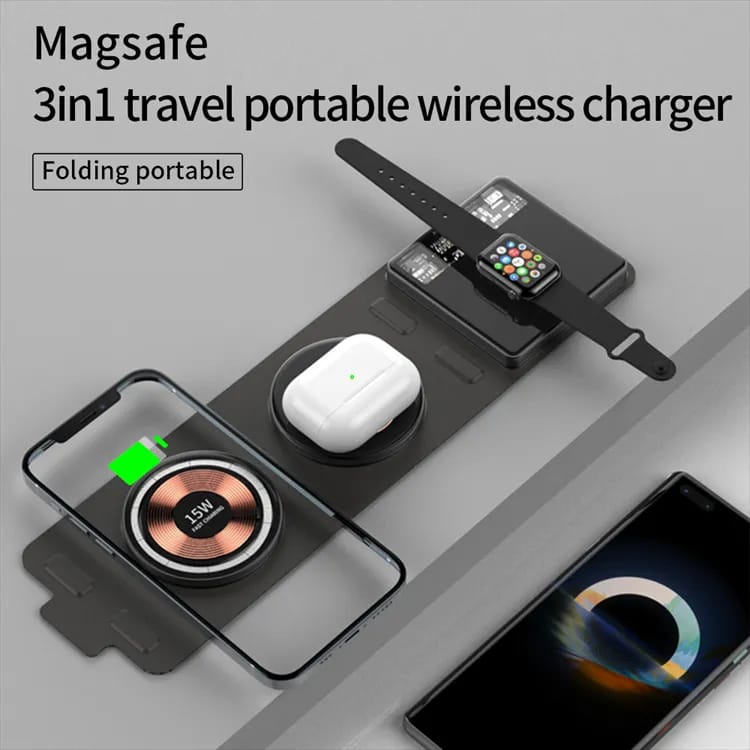 3-in-1 MagSafe wireless charger