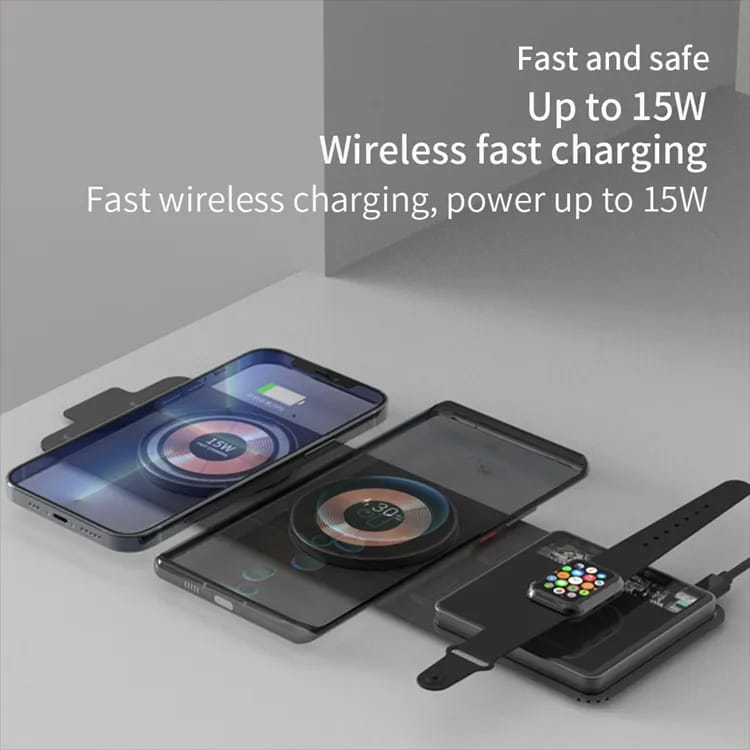 3-in-1 MagSafe wireless charger