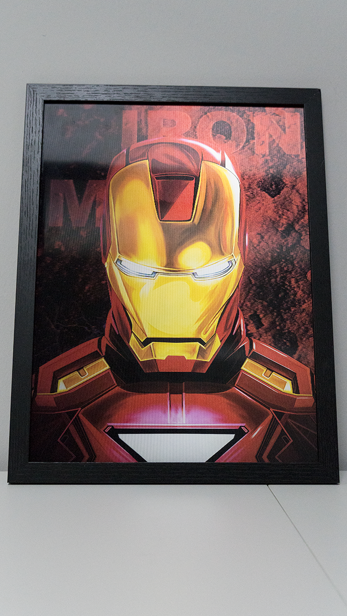3D Tribute Frame – Iron Man