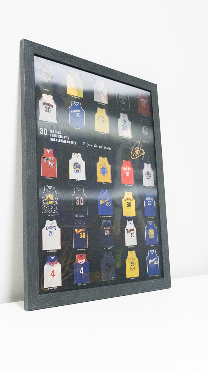 3D Tribute Frame – Steph Curry