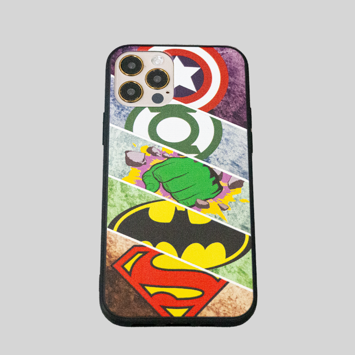 iPhone cases superhero symbol design