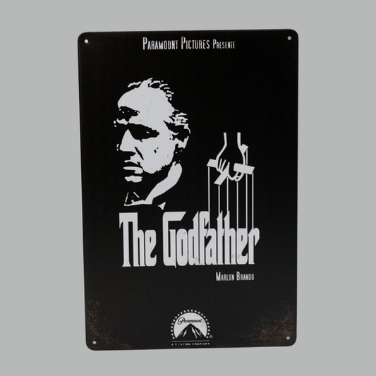 The Godfather Metal Plate