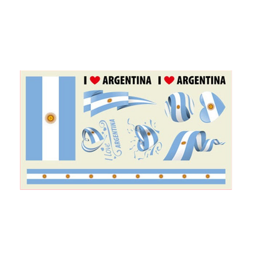 Argentina fan stickers