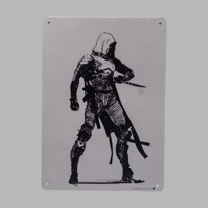 Assassins Creed metal Plate