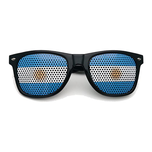 Argentina Fan Glasses