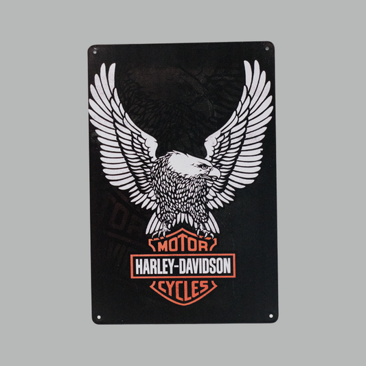 Harley Davidson metal Plate