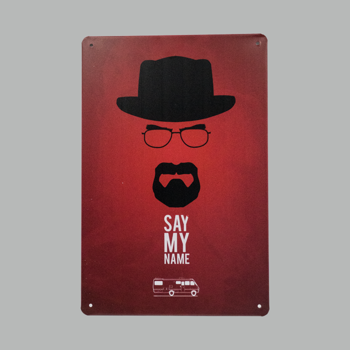 Breaking Bad Plate