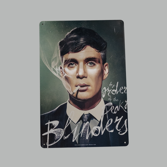 Peaky Blinders Metal Plate