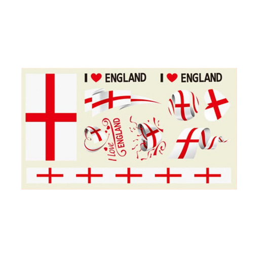 England fan stickers