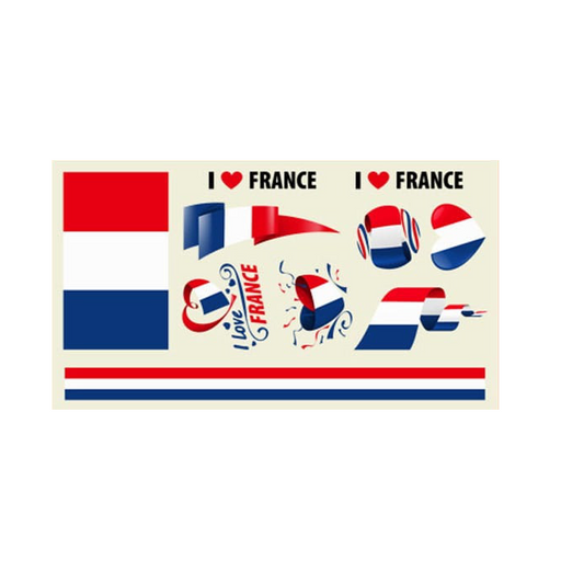 France fan stickers