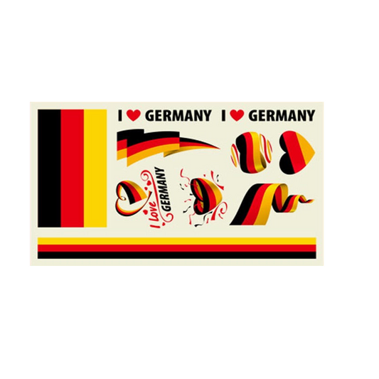 Germany fan stickers