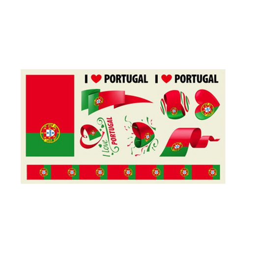 Portugal fan stickers