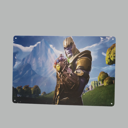 Thanos metal Plate