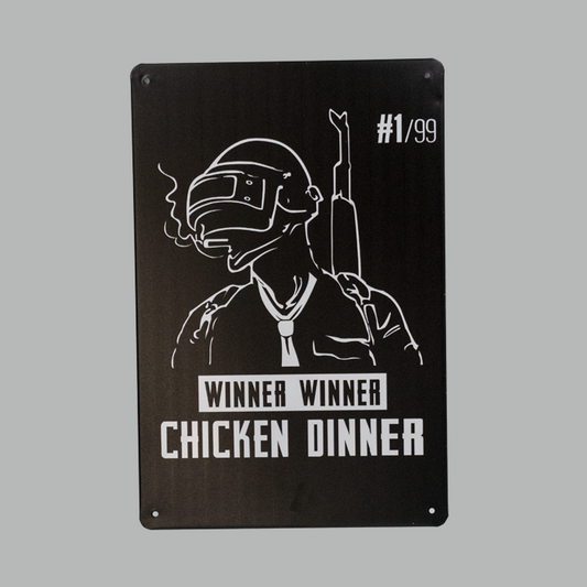 PUBG metal Plate